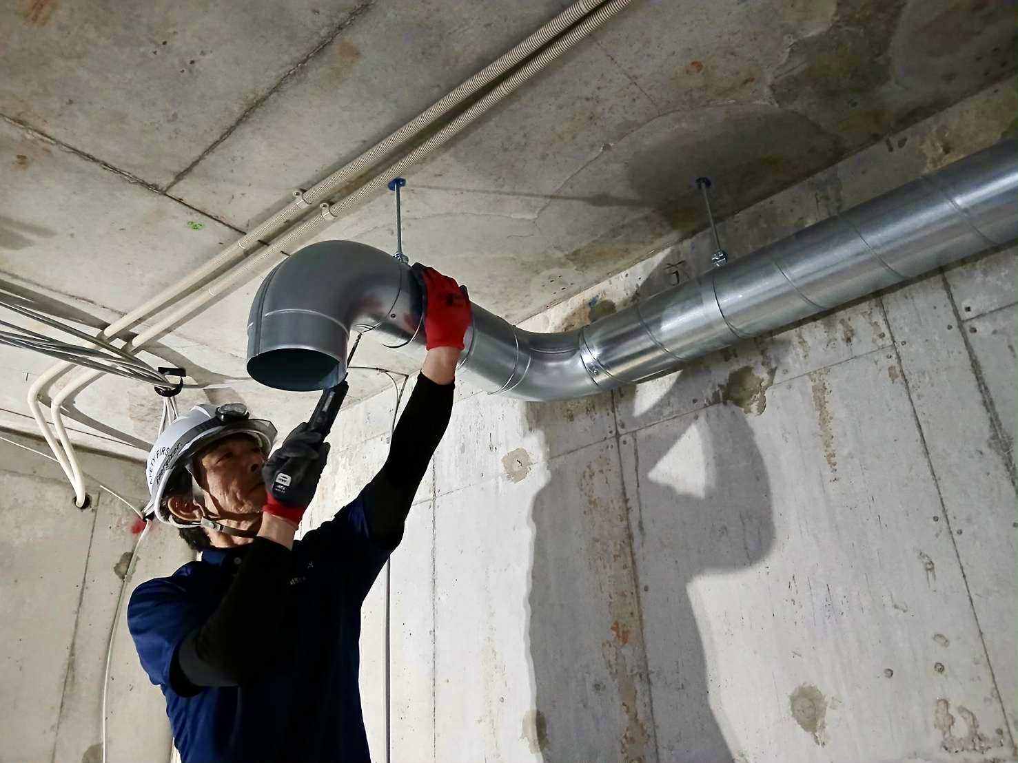 空調設備の工事